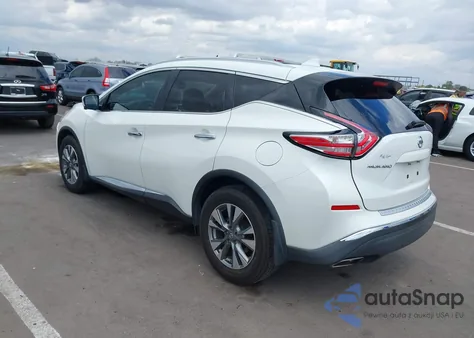 2018 Nissan Murano Sl from USA, damaged, VIN 5N1AZ2MG6JN185605